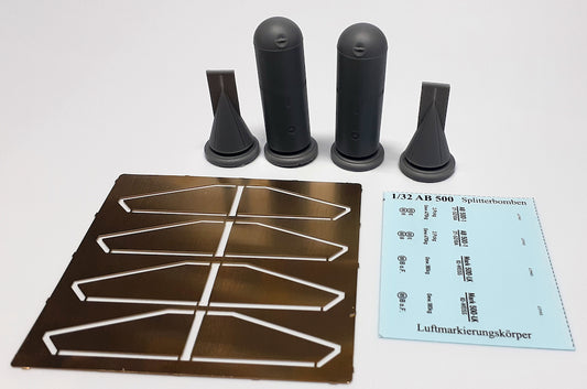 Aims AIMS32P042 1:32 AB 500 containers x2 for any German aircraft using them