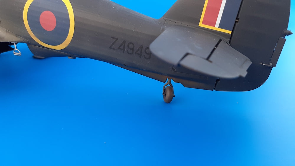 Aims AIMS32P050 1:32 Hawker Hurricane early tail wheel fork