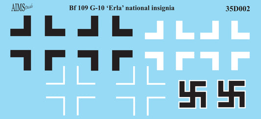 Aims AIMS35D002 1:35 Messerschmitt Bf-109G-10 'Erla'