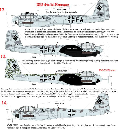 Aims AIMS48D001 1:48 Junkers Ju-88G