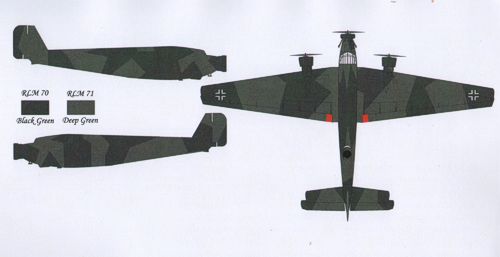 Aims AIMS48D008 1:48 Junkers Ju-52/3m g4e of Sanitatas Flugber