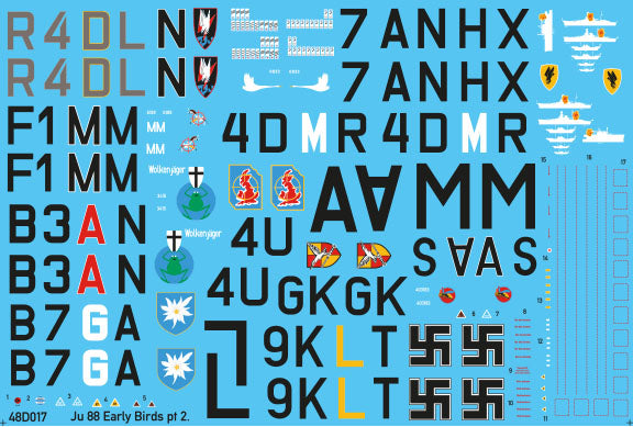 Aims AIMS48D017 1:48 Junkers Ju-88A-5