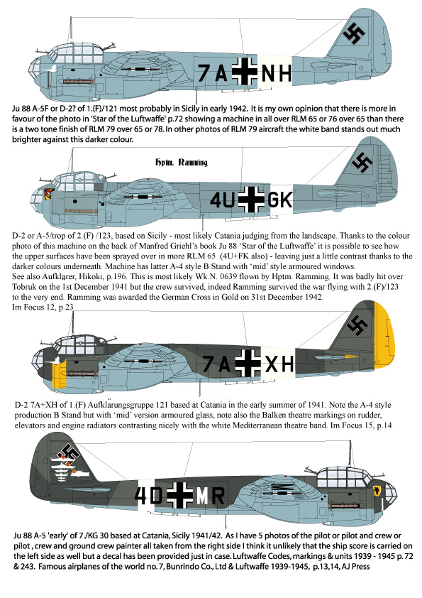 Aims AIMS48D017 1:48 Junkers Ju-88A-5