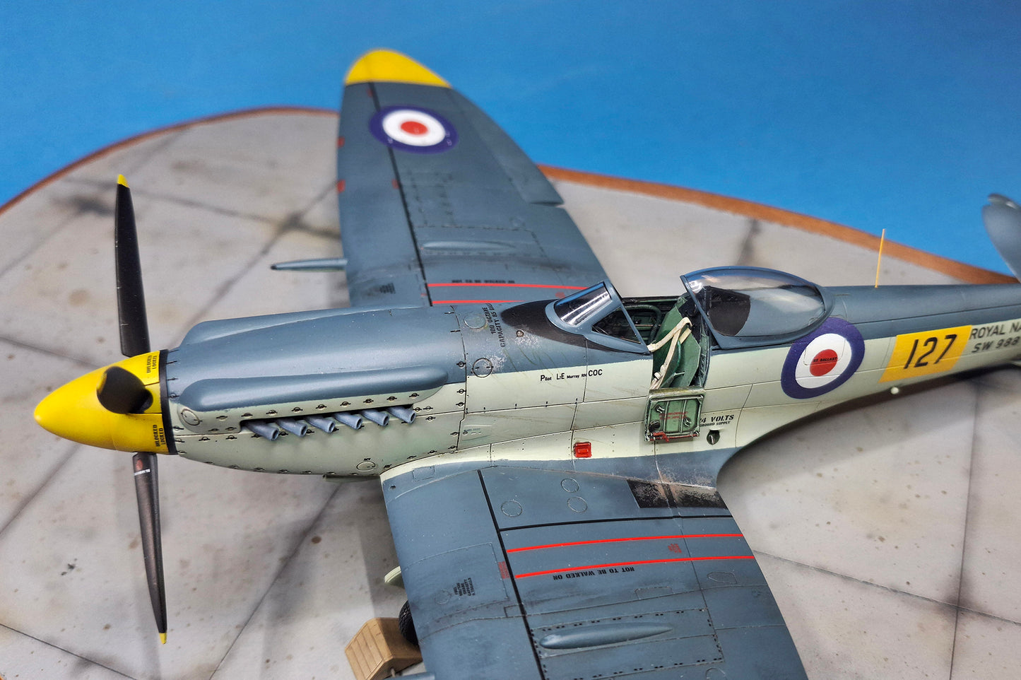 Aims AIMS48D043 1:48 F.XV, F.XVII & FR.47 Supermarine Seafires'