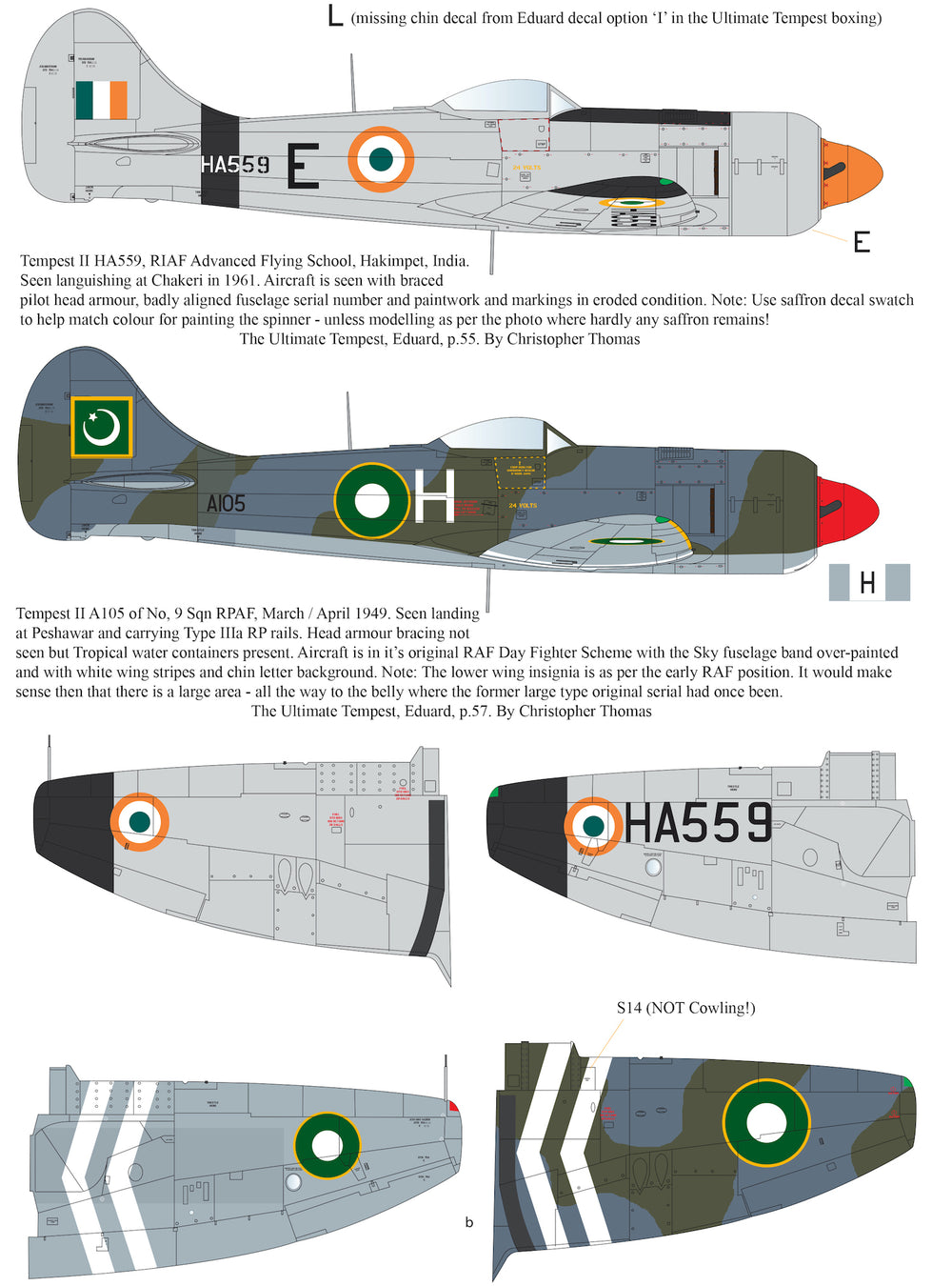 Aims AIMS48D044 1:48 Hawker Tempest Mk.II