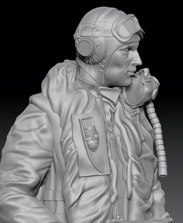 Aims AIMS48F002 1:48 RAF/FAA/Fleet Air Arm pilot 1950's