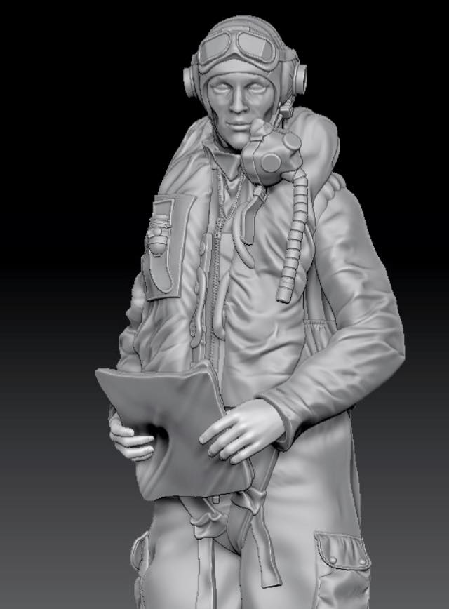Aims AIMS48F002 1:48 RAF/FAA/Fleet Air Arm pilot 1950's