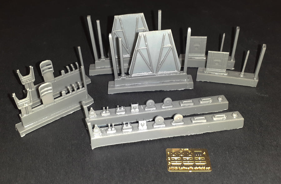 Aims AIMS48P026 1:48 Luftwaffe airfield set