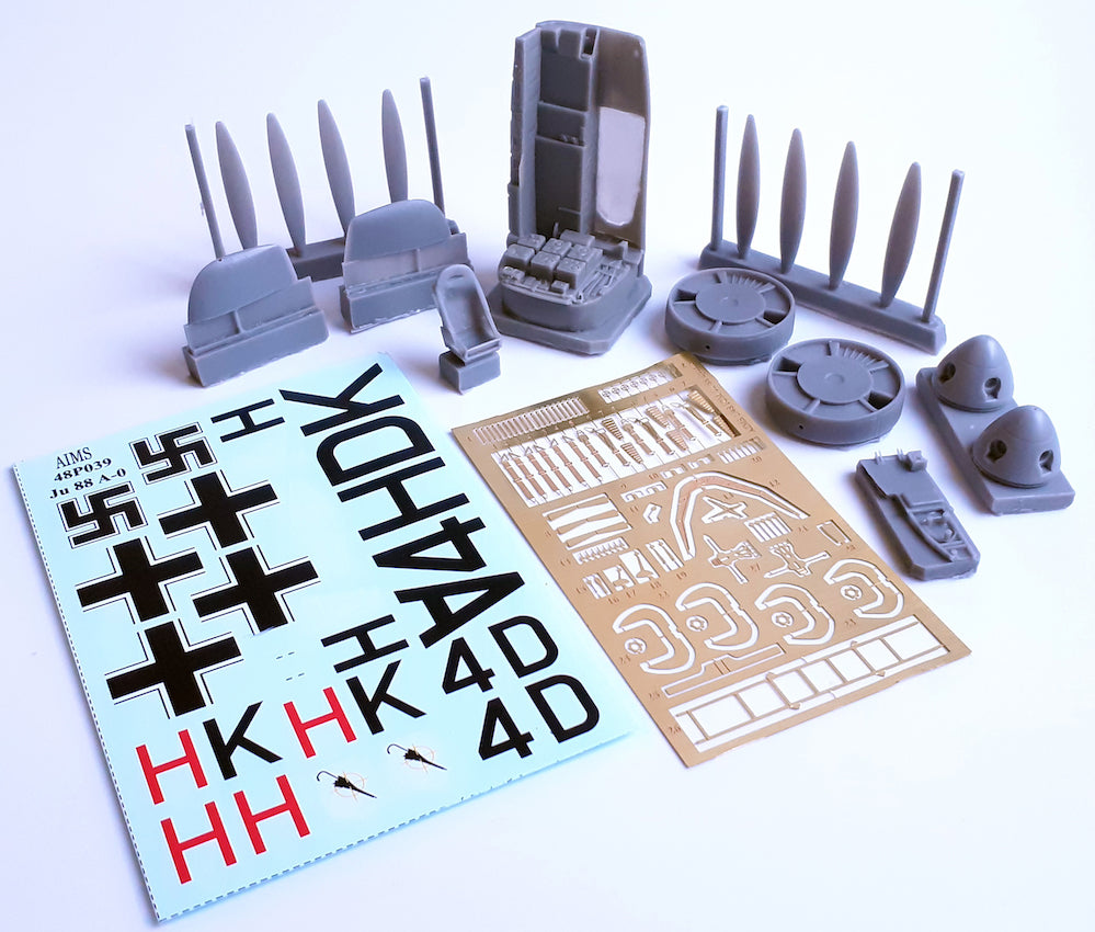 Aims AIMS48P039 1:48 Junkers Ju-88A-0 conversion