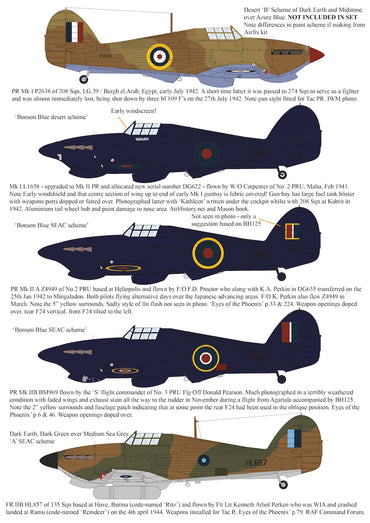 Aims AIMS48P040 1:48 PR Hawker Hurricane conversion for any kit