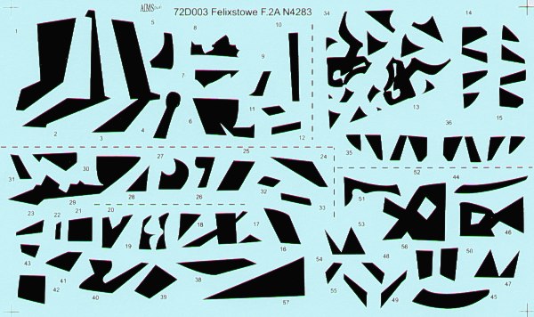 Aims AIMS72D003 1:72 Felixstowe F.2A