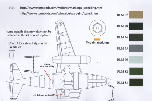 Aims AIMS72D022 1:72 Messerschmitt Me-262A/Me-262B Collection