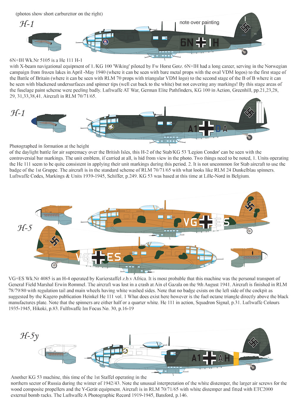 Aims AIMS72D007 1:72 Heinkel He-111 Collection Part 2.