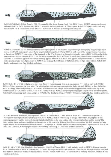 Aims AIMS72D037 KG 66 Ju-88S/Ju-188E Decal Booklet 1:72
