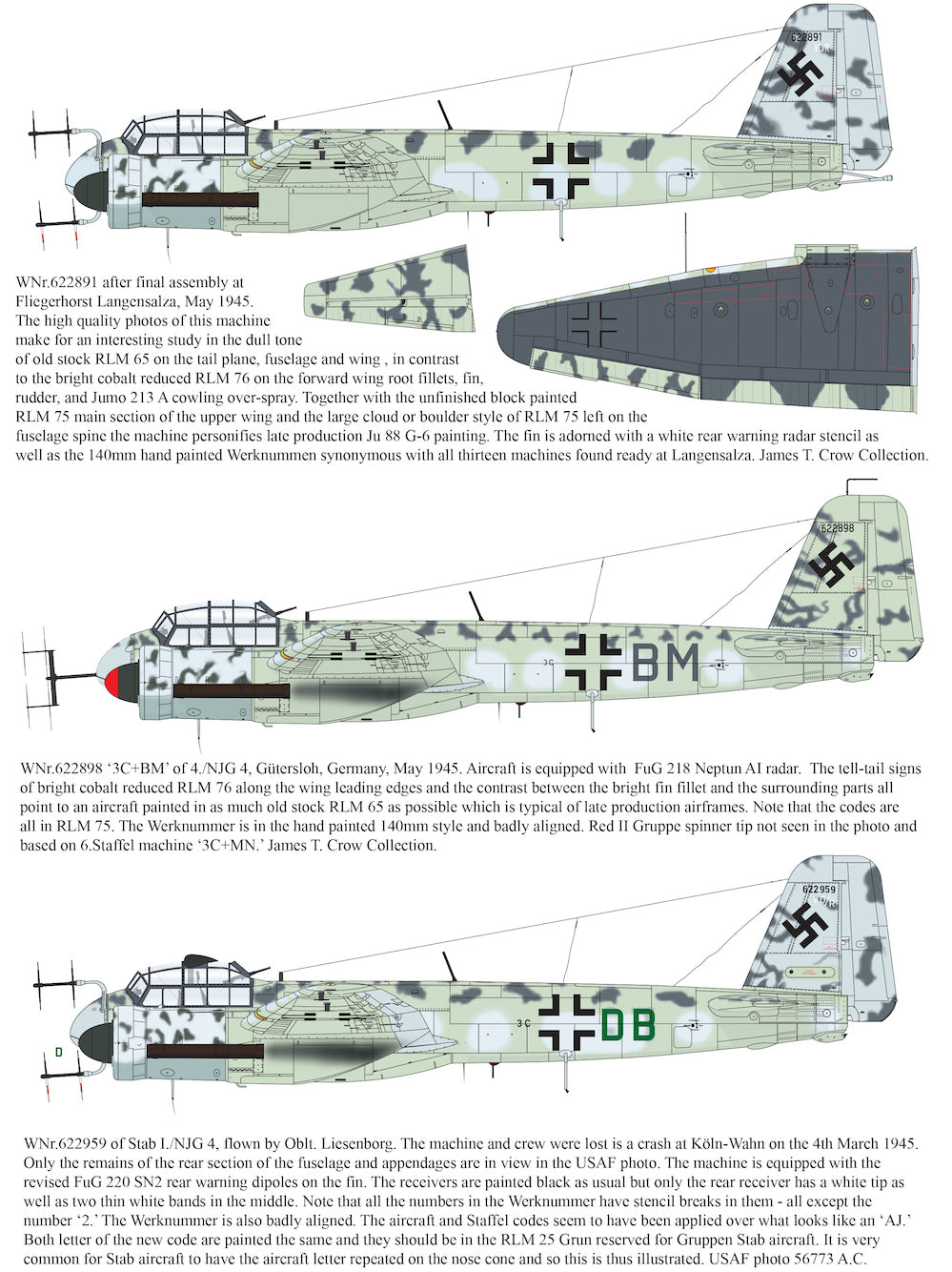 Aims AIMS72D040 1:72 Junkers Ju-88G-6 collection