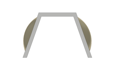 Aims AIMS72P007 1:72 Mistel 1 Messerschmitt Bf-109F centre canopy section