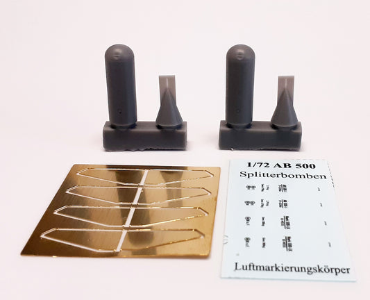 Aims AIMS72P010 1:72 2x AB500 containers for any aircraft