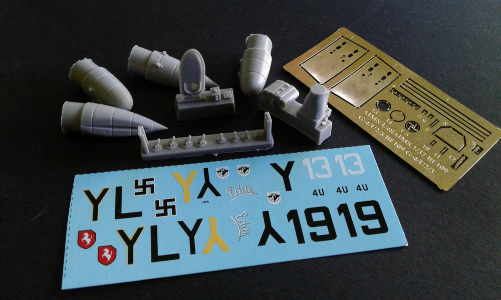 Aims AIMS48P018 1:48 Messerschmitt Bf-109G-4/R3 conversion