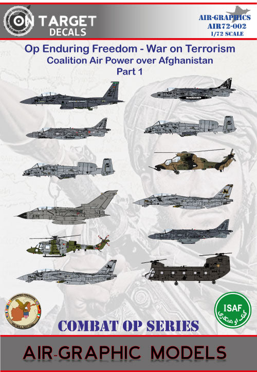 Air-Graphic AIR72-002 1:72 Op Enduring Freedom Part 1 Boeing CH-47D Chinook