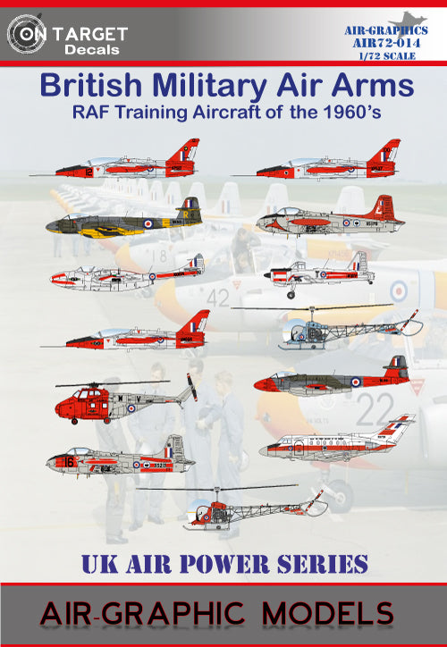 Air-Graphic AIR72-014 1:72 British Military Training Aircraft of the 1960s
