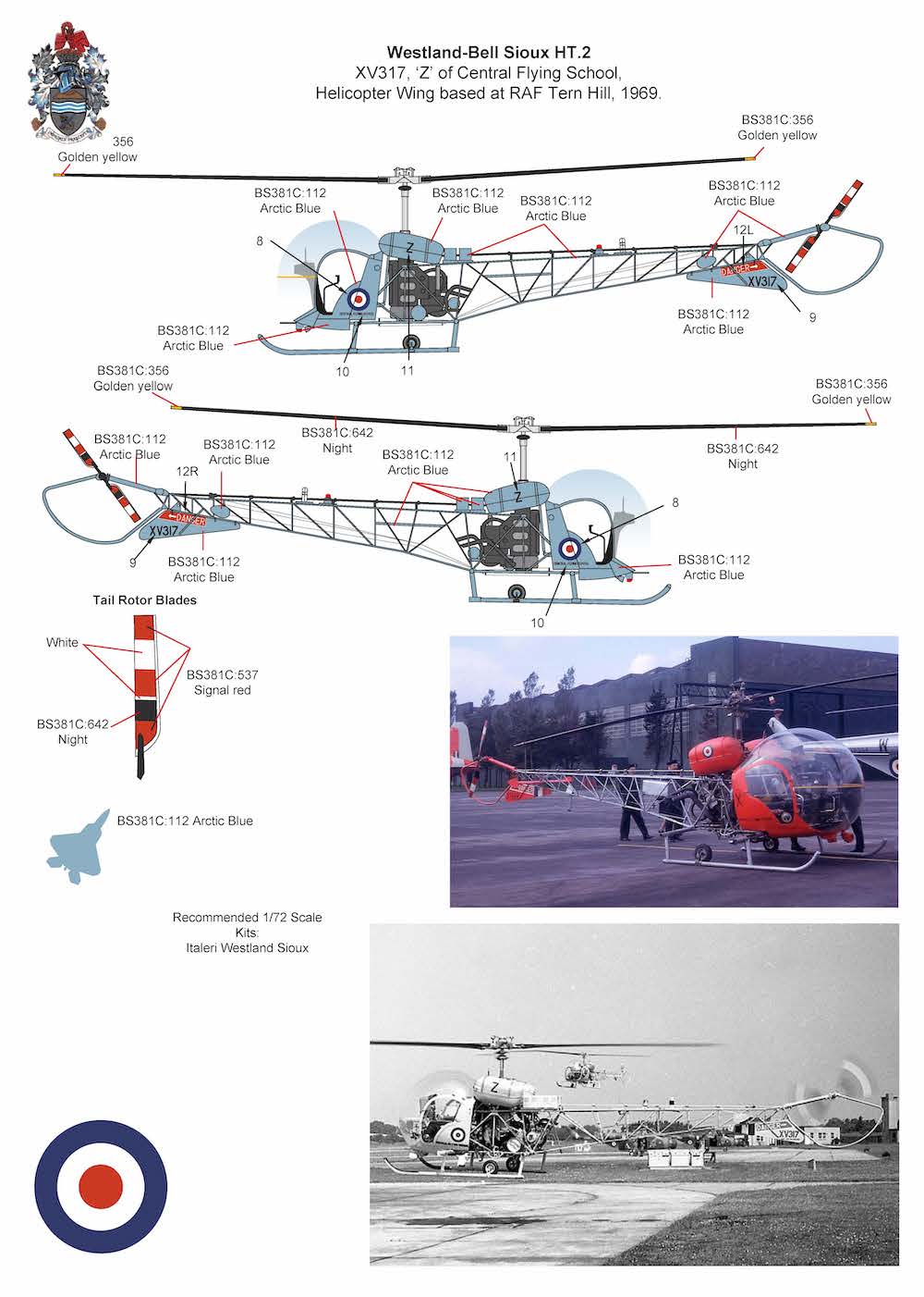 Air-Graphic AIR72-014 1:72 British Military Training Aircraft of the 1960s