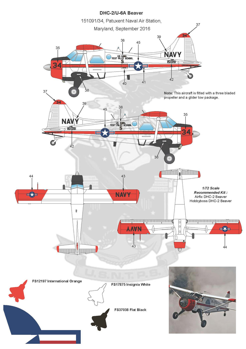 Air-Graphic Models AIR72-016 1:72 USNTPS Part 1