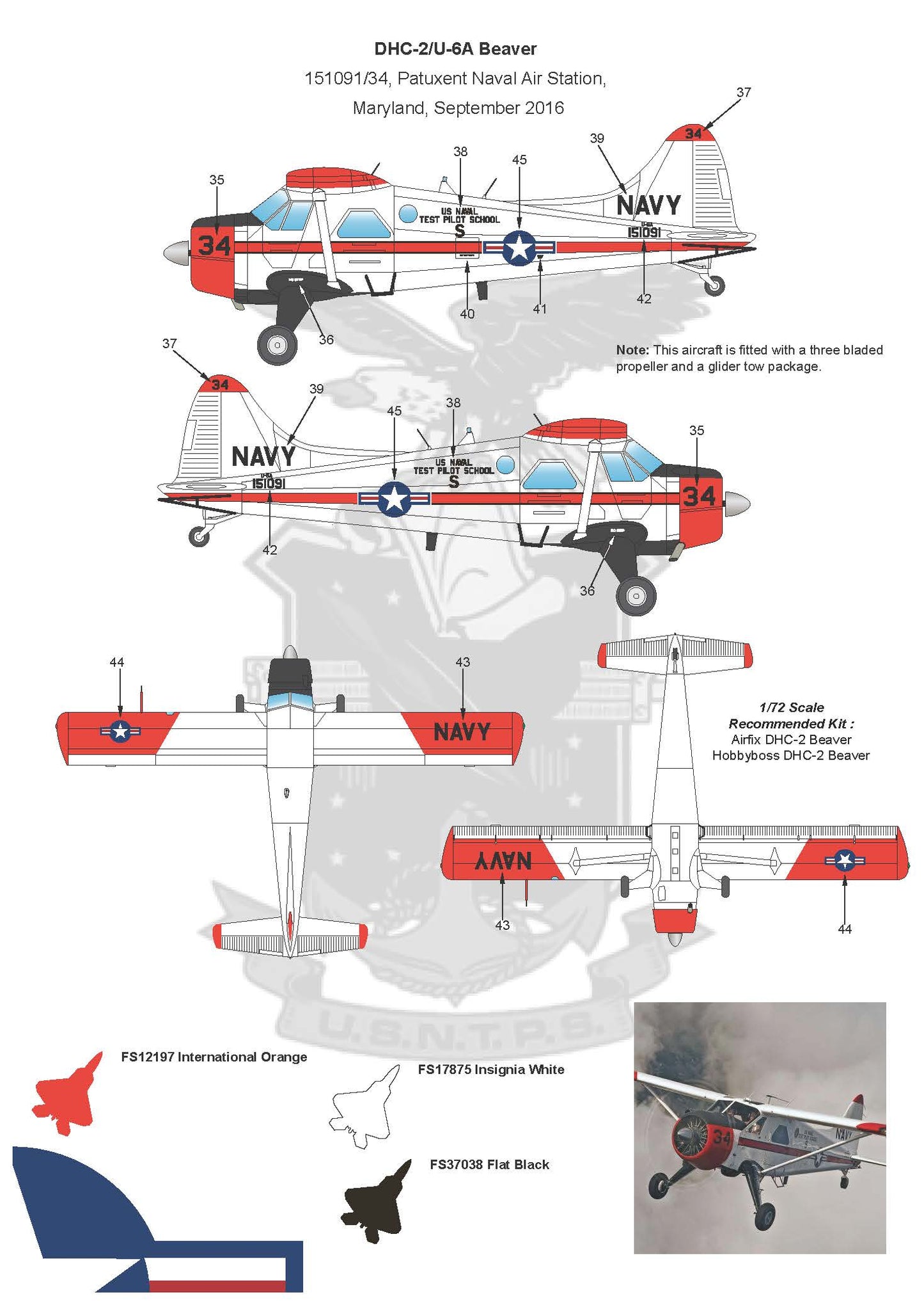 Air-Graphic Models AIR72-016 1:72 USNTPS Part 1
