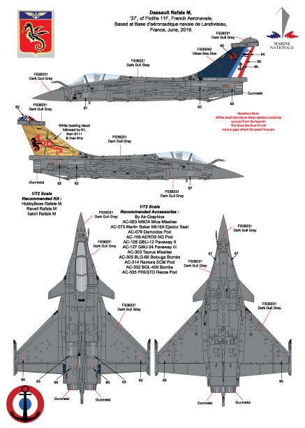 Air-Graphic AIR72-017 1:72 Air Forces of the World Update Set Part 4