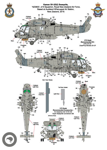 Air-Graphic AIR72-017 1:72 Air Forces of the World Update Set Part 4