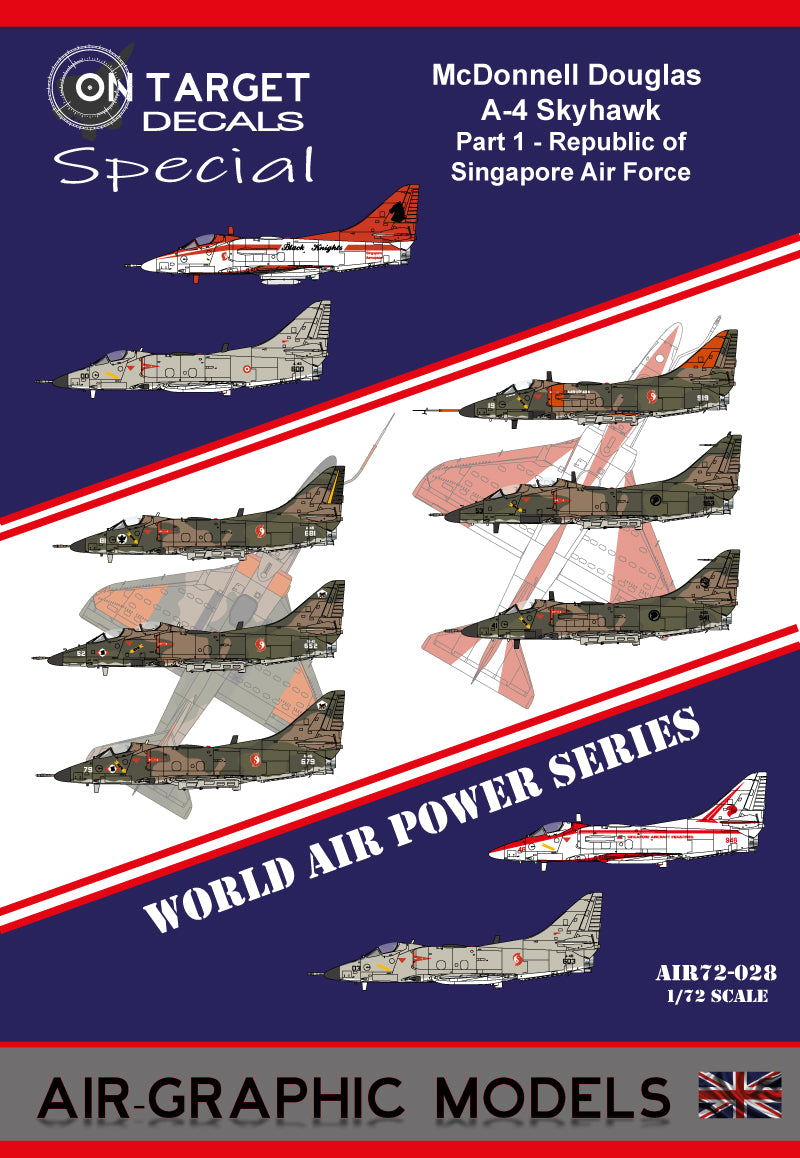 Air-Graphic Models AIR72-028 1:72 Douglas A-4 Skyhawk