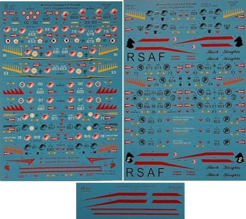 Air-Graphic Models AIR72-028 1:72 Douglas A-4 Skyhawk