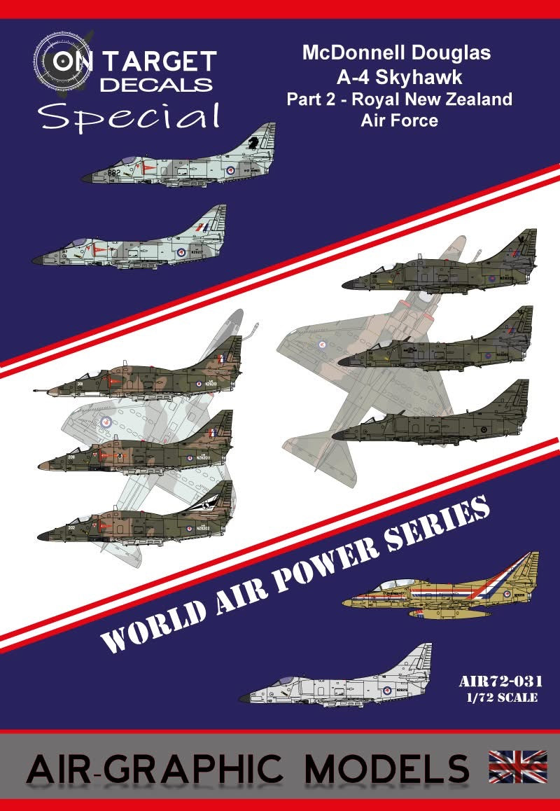 Air-Graphic Models AIR72-031 1:72 Douglas A-4K Skyhawk Part 2 RNZAF
