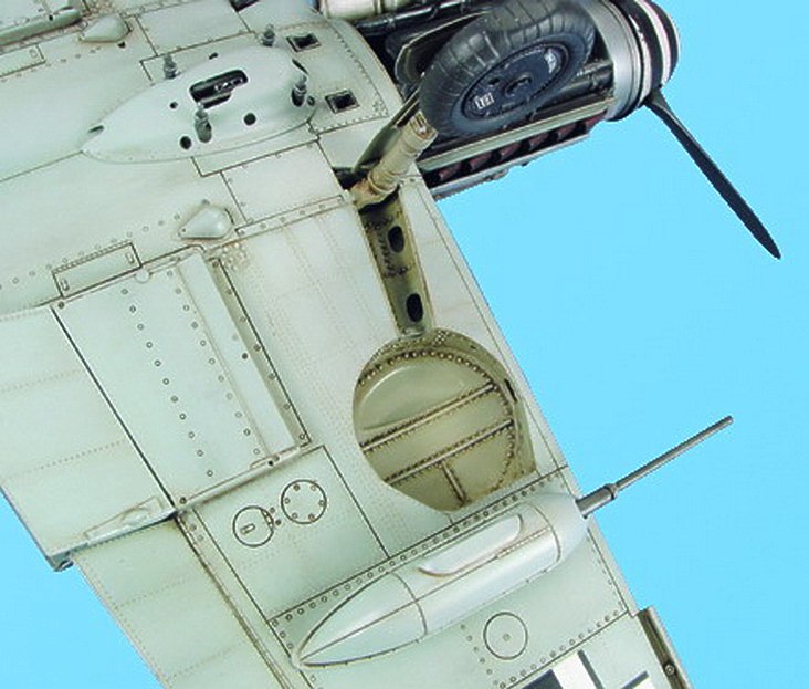 Aires AIRE2016 1:32 Messerschmitt Bf-109 wheel bay