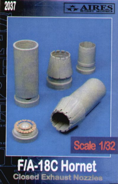 Aires AIRE2037 1:32 McDonnell-Douglas F/A-18C F/A-18D Hornet exhaust nozzles