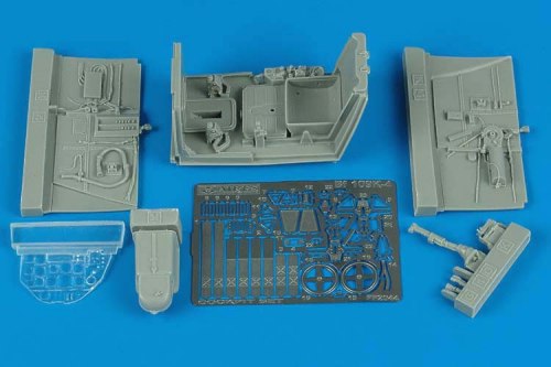 Aires AIRE2044 1:32 Messerschmitt Bf-109K cockpit set