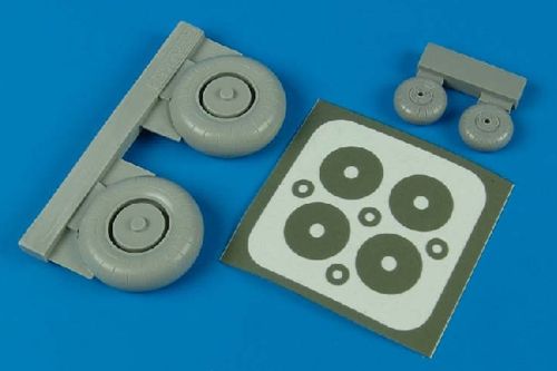 Aires AIRE2048 1:32 Junkers Ju-87G 'Stuka' wheels and paint mask