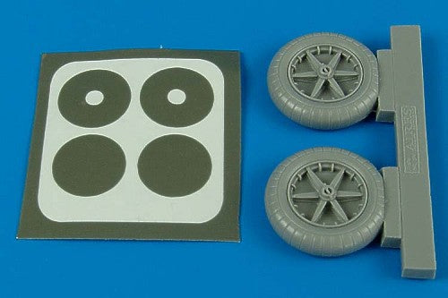 Aires AIRE2090 1:32 Messerschmitt Bf-109E wheels