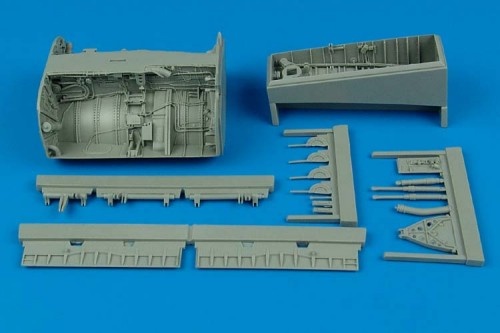Aires AIRE2096 1:32 Vought F-8E/F-8J Crusader wheel bay