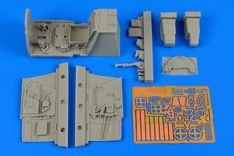 Aires AIRE2191 1:32 Messerschmitt Bf-109G-2 cockpit set