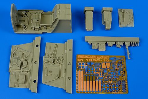 Aires AIRE2193 1:32 Messerschmitt Bf-109G-10 cockpit set