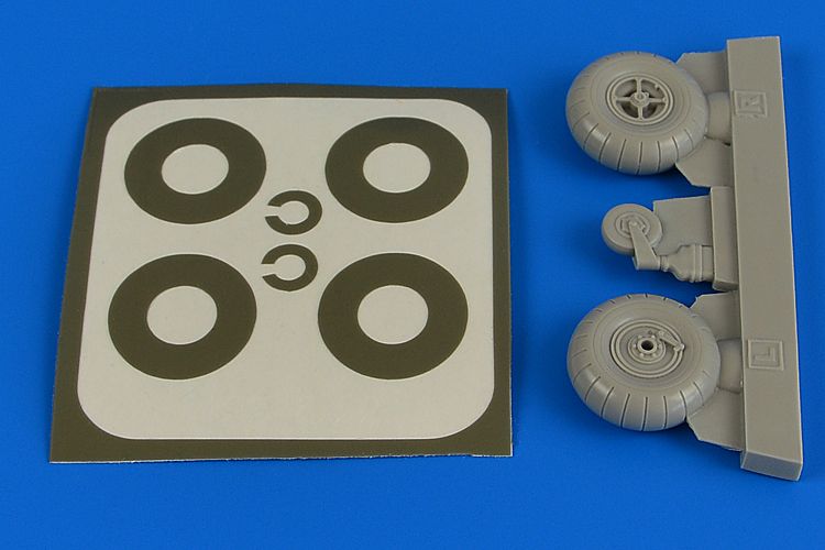 Aires AIRE2218 1:32 Bucker Bu-131A/D Wheels & Paint Masks