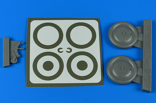 Aires AIRE2258 1:32 K5Y Willow wheels & paint masks