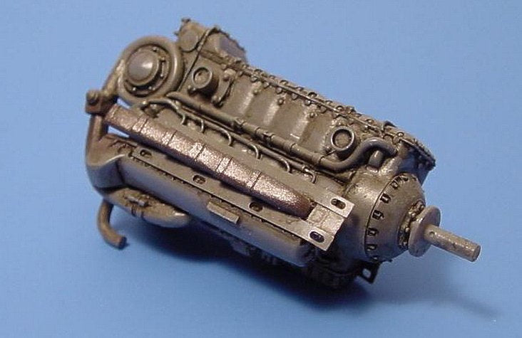 Aires AIRE4006 1:48 Junkers Jumo 211 with Exhaust for Ju-87/He-111/Ju-88