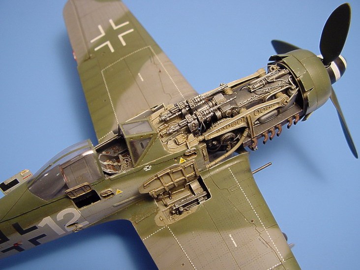 Aires AIRE4019 1:48 Focke-Wulf Fw-190D-9 details