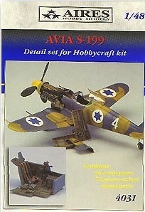 Aires AIRE4031 1:48 Avia S-199 details