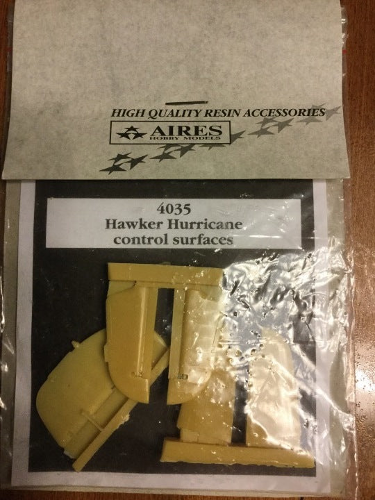 Aires AIRE4035 1:48 Hawker Hurricane separate control surfaces
