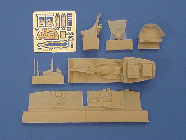 Aires AIRE4113 1:48 Lockheed P-38J Lightning cockpit