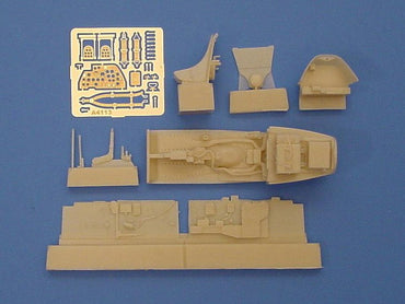 Aires AIRE4113 1:48 Lockheed P-38J Lightning cockpit