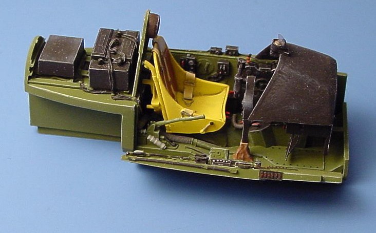 Aires AIRE4113 1:48 Lockheed P-38J Lightning cockpit
