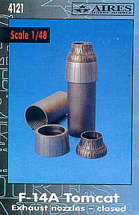 Aires AIRE4121 1:48 Grumman F-14A Tomcat exhaust nozzles